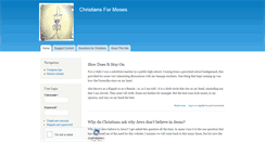 Desktop Screenshot of christiansformoses.com