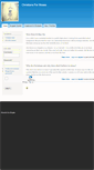 Mobile Screenshot of christiansformoses.com
